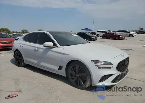 2022 Genesis G70 Base из США, поврежденный, VIN KMTG54TE7NU085709